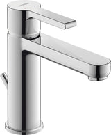 DURAVIT B.2 Einhebel-Waschtischmischer mit Zugstange, Chrom – 138,5 mm Ausladung