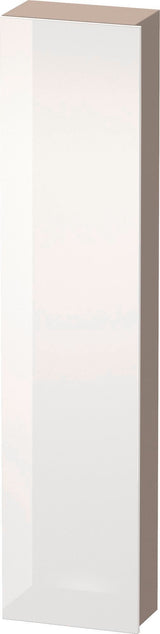 DURAVIT DuraStyle Hochschrank 400 mm betongrau matt, 1 Tür links, Soft-Close