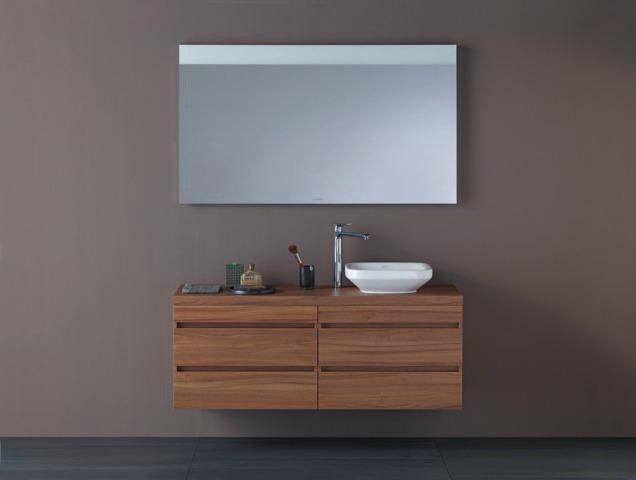 Duravit DuraStyle Konsolenunterschrank 700 mm betongrau matt mit 2 Schubkästen