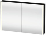 DURAVIT XSquare Spiegelschrank 1200 mm mit LED-Beleuchtung, 2 Türen und Soft-Close