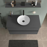 DURAVIT Sivida Spiegel Ablage 1000 mm Chrom/Nussbaum Matt – Badablage mit Befestigungsmaterial