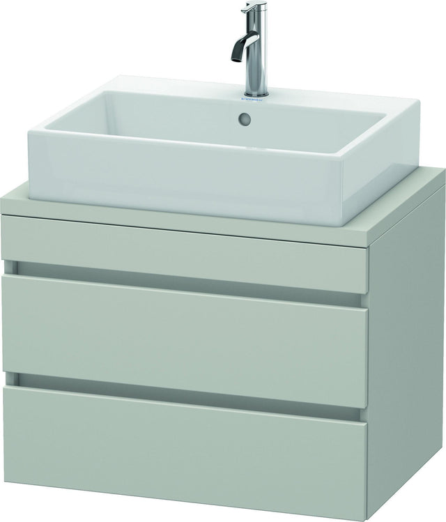 Duravit DuraStyle Konsolenunterschrank 700 mm betongrau matt mit 2 Schubkästen
