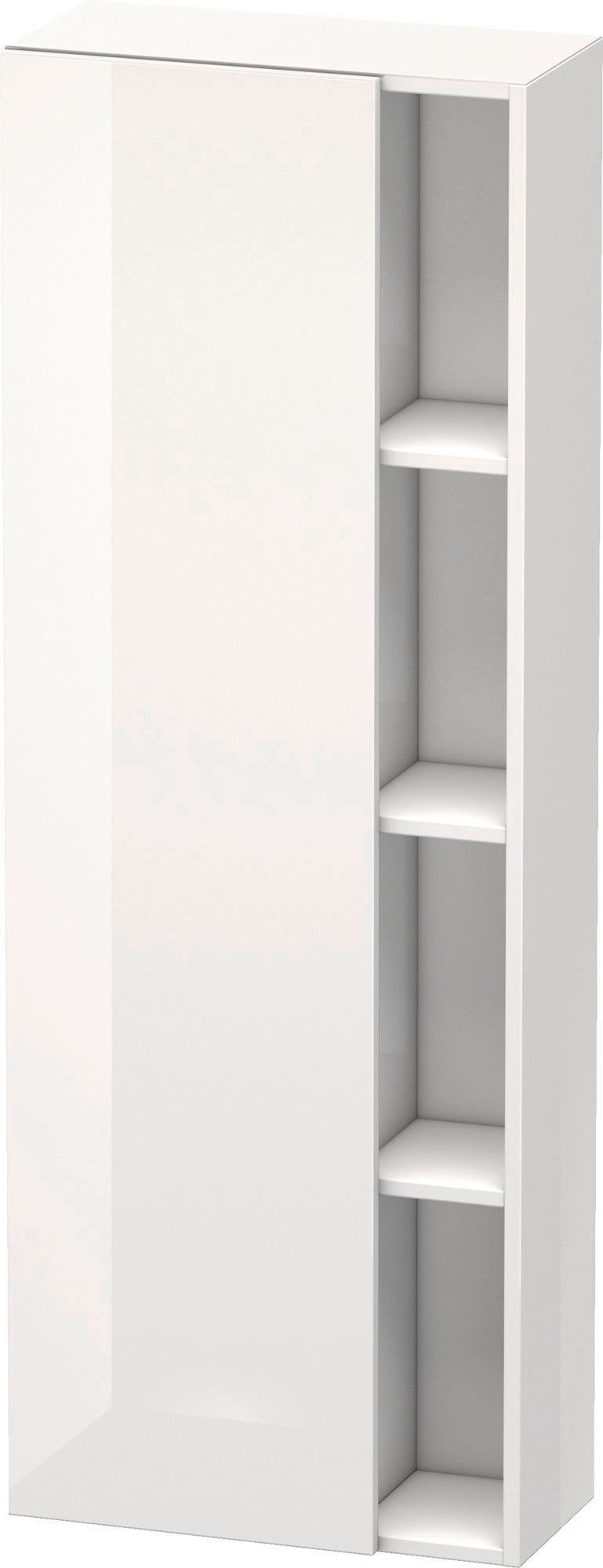 DURAVIT DuraStyle Hochschrank 240x500x1400mm, 1 Tür links, Eiche Terra/Weiß Matt