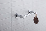 DURAVIT D-Code Wannengriff 200 mm Chrom – Wandmontage Haltegriff aus Metall