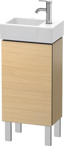 Duravit L-Cube Waschtischunterbau 582x364x241mm betongrau matt, Anschlag links, 1 Tür