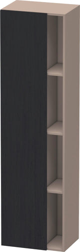 DURAVIT DuraStyle Hochschrank 360x500x1800mm, 1 Tür links, weiß matt – Wandhängend mit Soft-Close