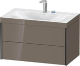 DURAVIT XViu c-bonded Waschtischset wandhängend 800x480x503mm mit 2 Schubkästen, Push-Open und Soft-Close
