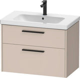 DURAVIT D-Code 2.0 Waschtischunterbau 784 mm Eiche Marmor mit Soft-Close