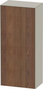amerikanisch nussbaum / taupe seidenmatt / links