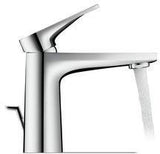 DURAVIT Tulum by Starck Einhebel-Waschtischmischer mit Zugstange, Chrom, 110 mm Ausladung