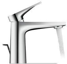DURAVIT Tulum by Starck Einhebel-Waschtischmischer mit Zugstange, Chrom, 110 mm Ausladung