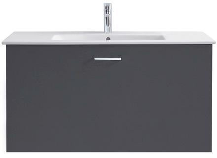 Duravit XBase Waschtischunterbau 600 mm wandhängend, 1 Auszug, weiß matt, mit Soft-Close