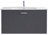 Duravit XBase Waschtischunterbau 600 mm wandhängend, 1 Auszug, weiß matt, mit Soft-Close