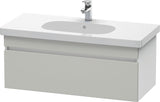 DURAVIT DuraStyle Waschtischunterbau 1000 mm wandhängend mit 1 Auszug und Soft-Close in Weiß Matt