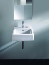 DURAVIT Waschtisch Vero 500 mm mit Überlauf und WonderGliss in Weiß