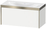 Duravit XVIU Möbelwaschtischset 1000x480mm mit Unterbau, Auszug & Viu Keramik