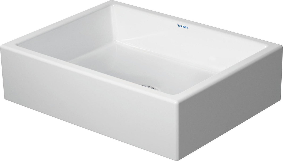 DURAVIT Vero Air Aufsatzbecken 500 mm ohne Überlauf und Hahnloch, geschliffene Sanitärkeramik