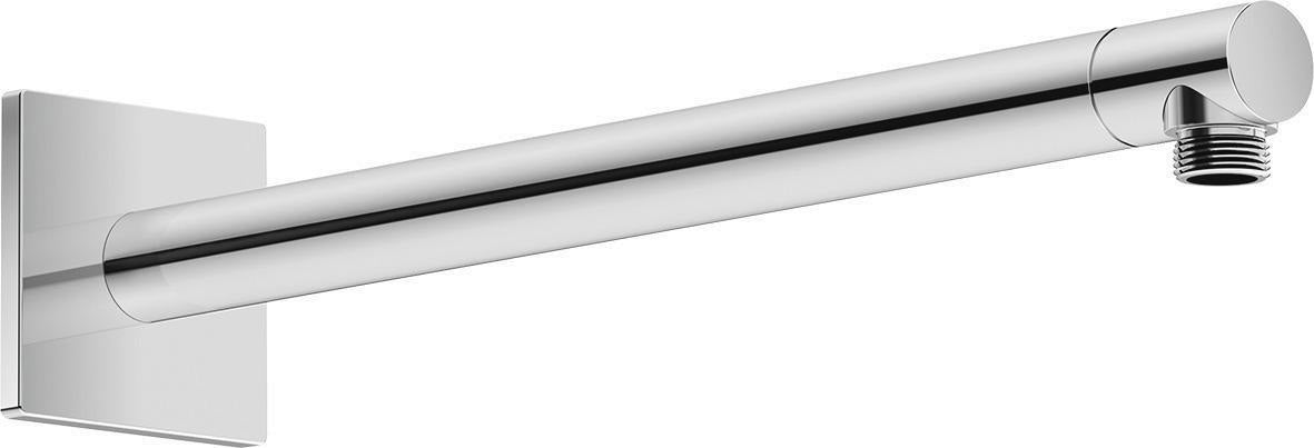 DURAVIT Brausearm L352mm rund Schwarz Matt – Edler Duscharm für Kopfbrausen bis 240 mm