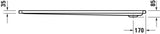 DURAVIT D-Code Duschwanne 1300x800 mm Sanitäracryl mit Antislip in Weiß