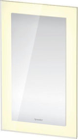 DURAVIT White Tulip Spiegel 750x450mm mit Beleuchtung, Sensorschalter & Dimmfunktion – Design von Philippe Starck