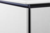 Duravit L-Cube Waschtischunterbau 820 mm taupe matt mit 2 Schubkästen und Tip-On-Technik