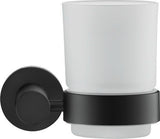 DURAVIT D-Code Glashalter Glas rechts Chrom – Wandmontage Zahnputzbecher mit Befestigungsmaterial