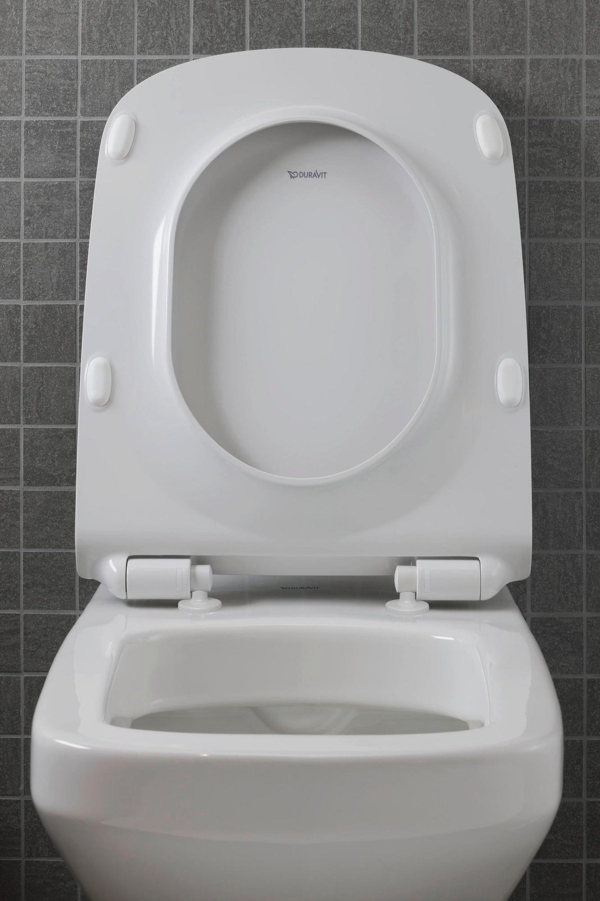 DURAVIT WC-Sitz DuraStyle Weiß mit Edelstahl-Scharnieren, Duroplast, abnehmbar