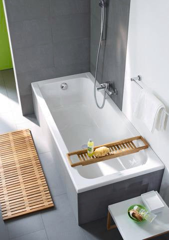 Duravit D-Code Handtuchhalter 648 mm, Chrom, inkl. Befestigungsmaterial
