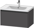 graphit matt / 1 Auszug / Waschtischunterbau