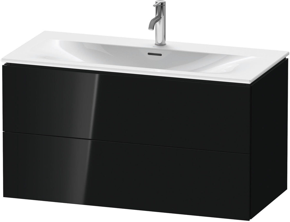 DURAVIT L-Cube Waschtischunterbau, wandhängend, 1020 mm, 2 Schubkästen, weiß matt