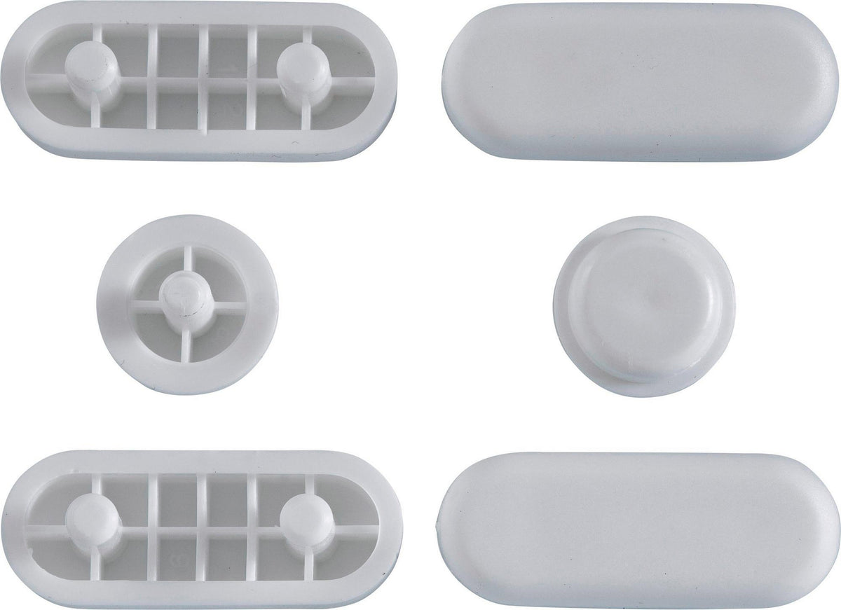 DURAVIT Puffer für WC-Sitz 1930/Orchidee mit Chromscharnieren – Universal Ersatzteil