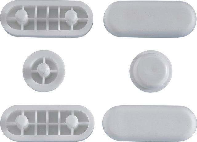 DURAVIT Puffer für WC-Sitz 1930/Orchidee mit Chromscharnieren – Universal Ersatzteil