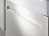 Duravit No.1 Waschtischunterbau 940 mm wandhängend graphit matt mit 1 Auszug und Soft-Close