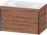 DURAVIT XViu c-bonded Waschtischset wandhängend 800x480x503mm mit 2 Schubkästen, Push-Open und Soft-Close
