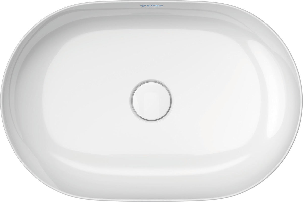DURAVIT Aufsatzbecken Luv 600 mm Weiß WonderGliss ohne Überlauf