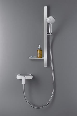 DURAVIT Ablage für Brausestange Universal 214 mm Chrom – Ersatzteil