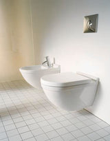 Duravit Wand-WC Starck 3 540 mm Tiefspüler spülrandlos Durafix weiß