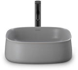 DURAVIT Aufsatzbecken Zencha 420 mm Weiß, geschliffen, ohne Überlauf & Hahnloch – DuraCeram