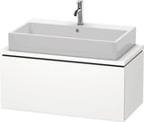 DURAVIT L-Cube Waschtischunterbau 920 mm taupe supermatt mit Tip-On-Technik
