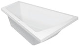 DURAVIT Paiova Badewanne 1700x1300 mm Einbau Trapezform weiß mit Rückenschräge rechts