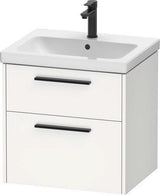 DURAVIT D-Code 2.0 Waschtischunterbau wandhängend 584 mm mit Soft-Close