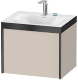 Duravit Möbelwaschtischset XViu 600x480mm mit Unterschrank und Keramikwaschtisch