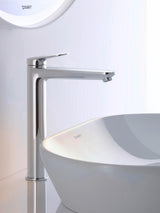 DURAVIT Wave Einhebel-Waschtischmischer XL Bronze Gebürstet ohne Zugstange