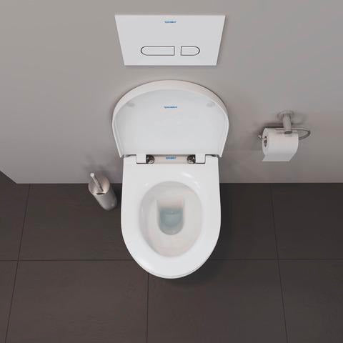 Duravit No.1 Stand-WC 480 mm spülrandlos mit HygieneGlaze, weiß