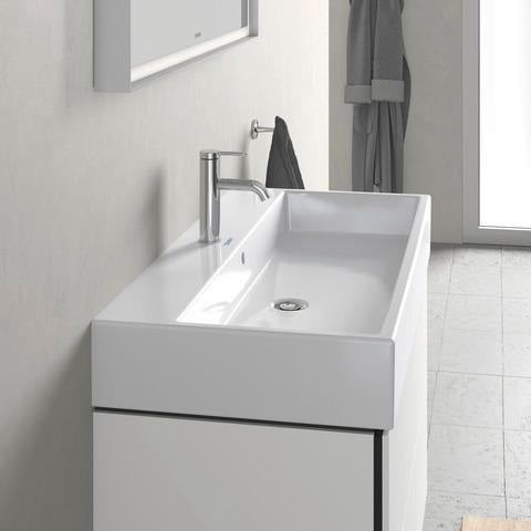 DURAVIT L-Cube Waschtischunterbau 984 mm, 2 Schubkästen, Weiß Matt, Wandmontage