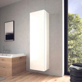 Duravit Hochschrank L-Cube 363x500x1760mm 1 Tür rechts, weiß hochglanz
