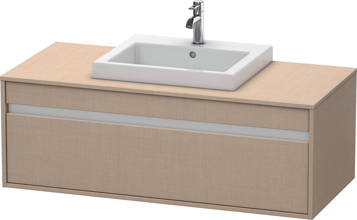 DURAVIT Ketho Waschtischunterbau wandhängend 1200 mm weiß matt mit 1 Auszug