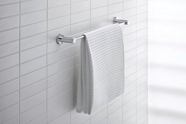 Duravit D-Code Handtuchhalter 648 mm, Chrom, inkl. Befestigungsmaterial