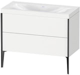 Duravit XViu Möbelwaschtischset 1000 mm mit Unterschrank und Viu Waschtisch