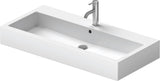 DURAVIT Waschtisch Vero 1000 mm mit Überlauf, Hahnloch Mitte, weiß